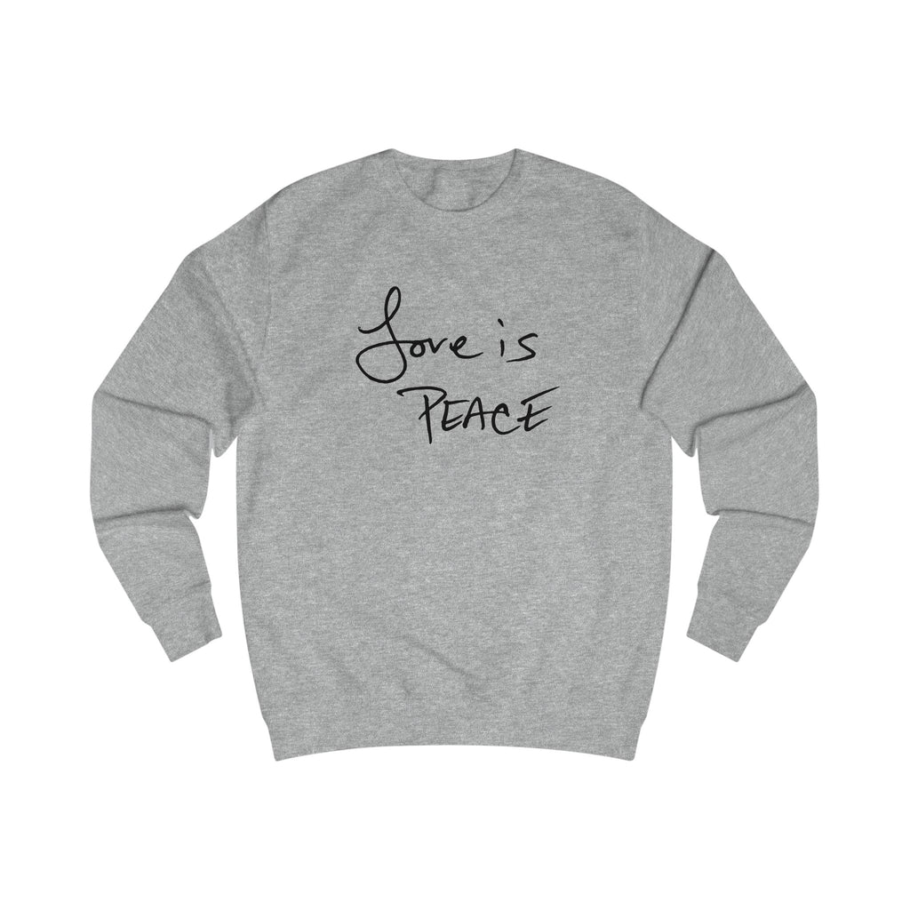 Love is Peace Activewear Crewneck Pullover Sweatshirt