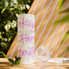 Skinny Tumbler with Straw — Making Positive Changes