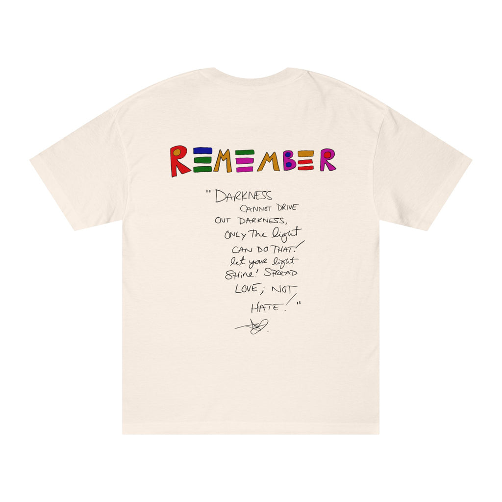Spread Love Daily Positive Message Tee, Casual Everyday Apparel