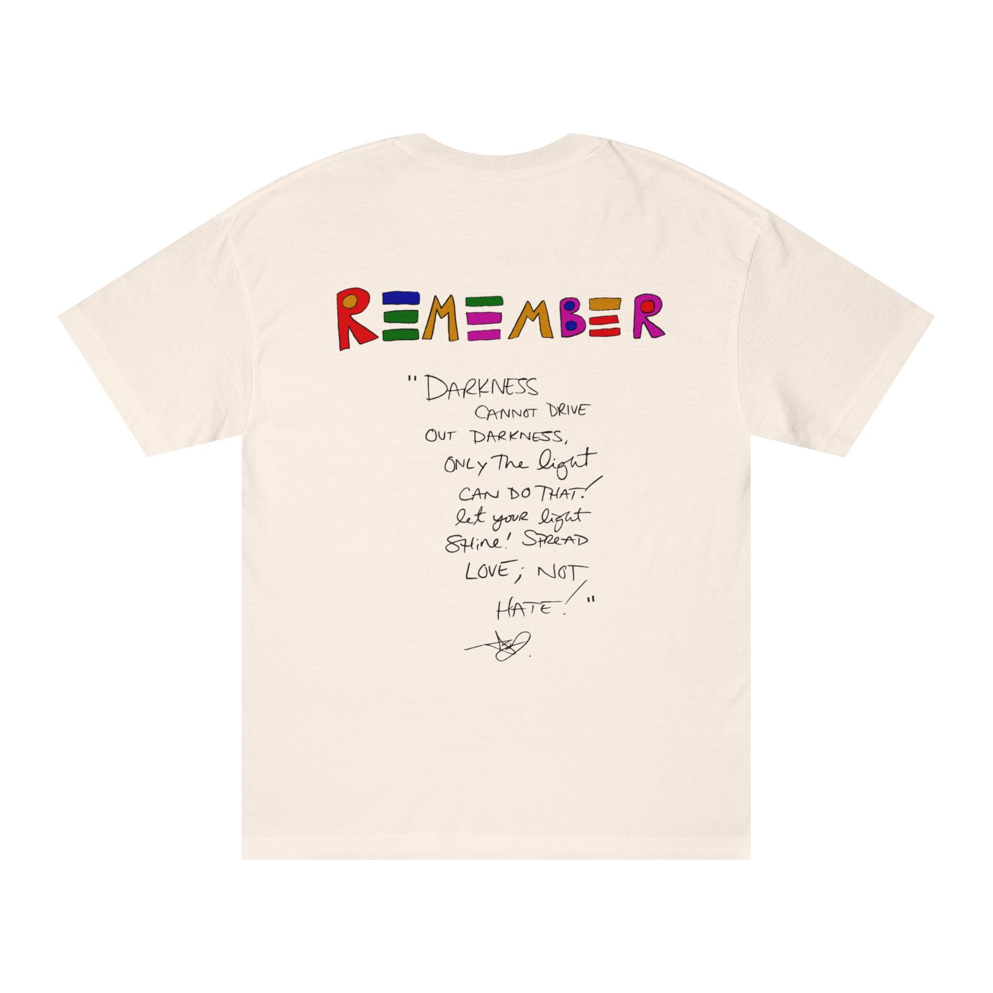 Spread Love Daily Positive Message Tee, Casual Everyday Apparel