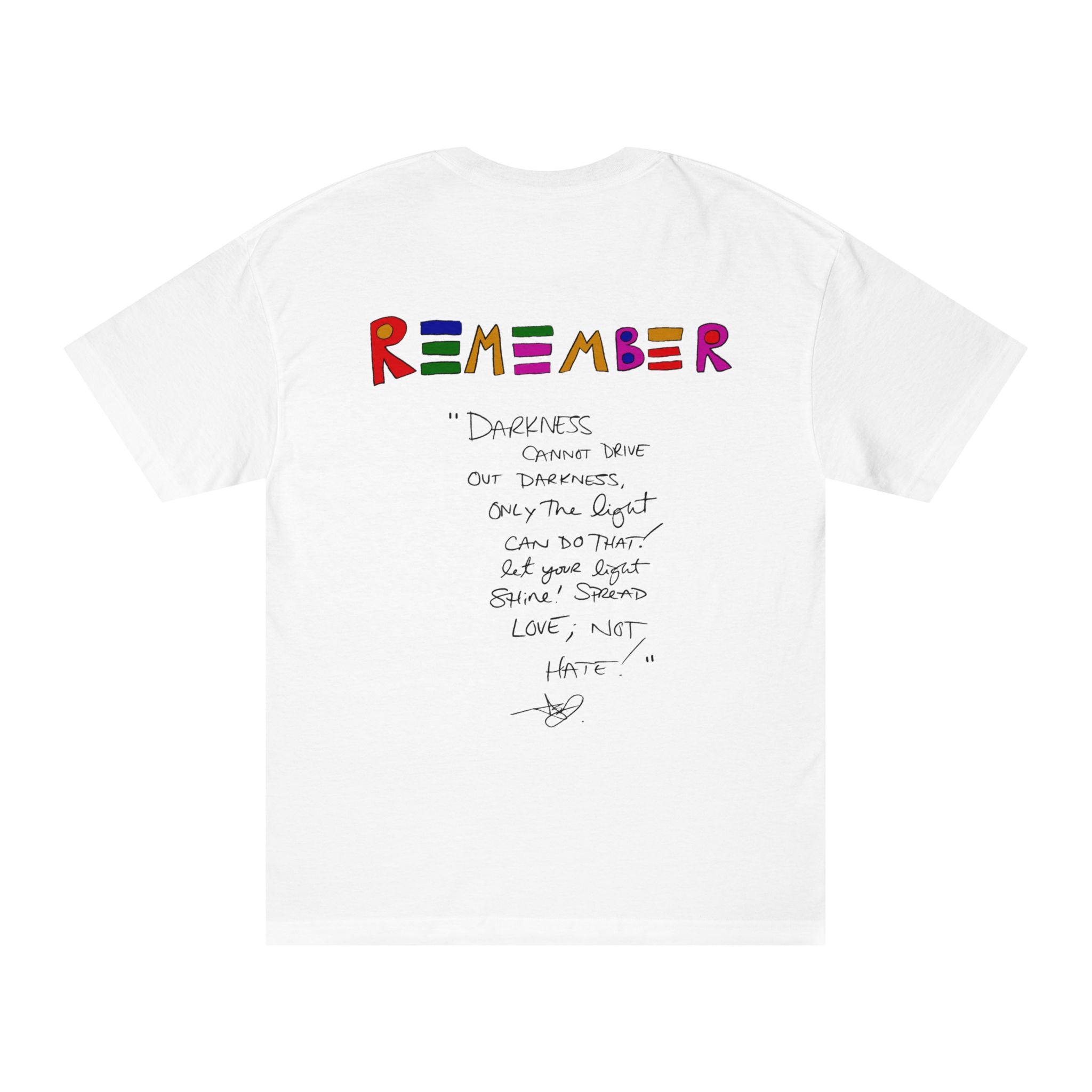 Spread Love Daily Positive Message Tee, Casual Everyday Apparel