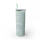 Skinny Tumbler with Straw — Making Positive Changes