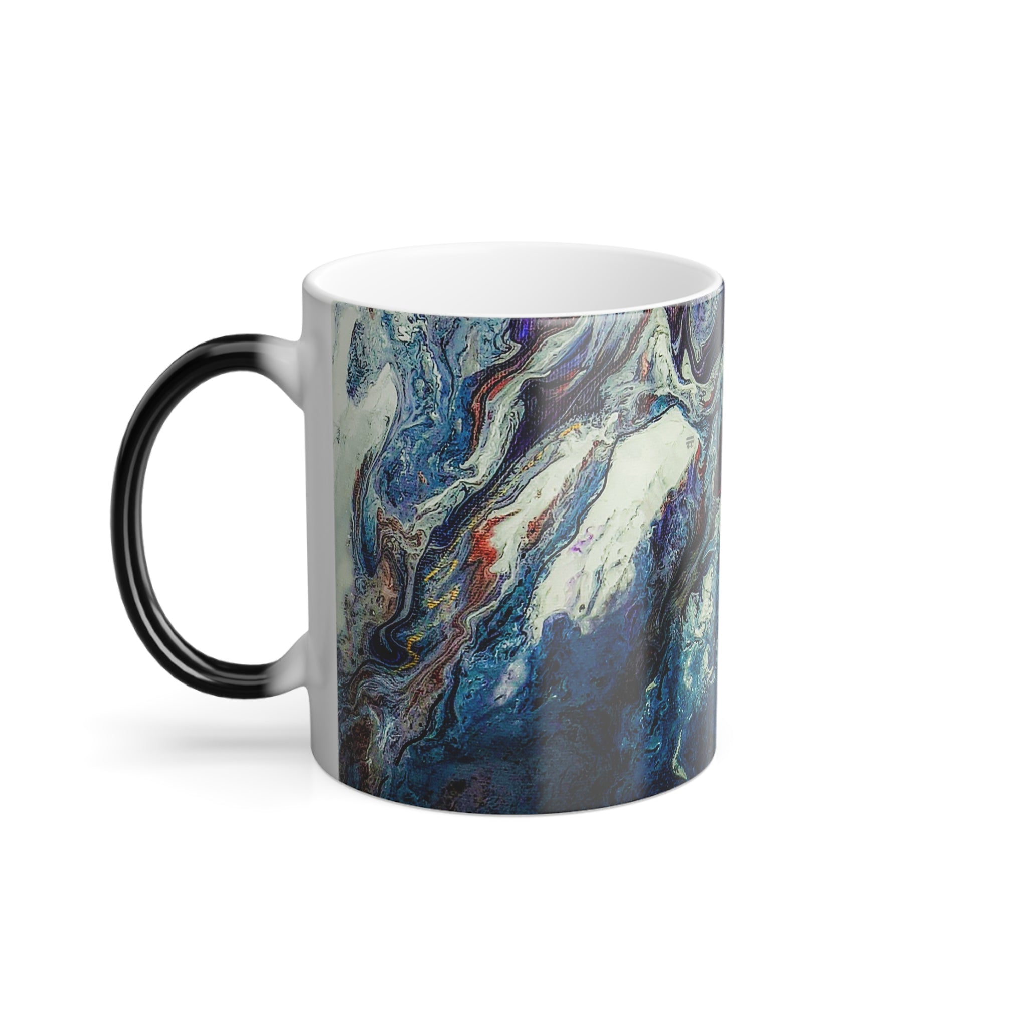 Color Changing Contemporary Abstract Coffee Mug