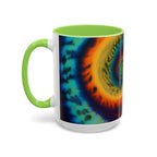 Psychedelic Spiral Ceramic Mug