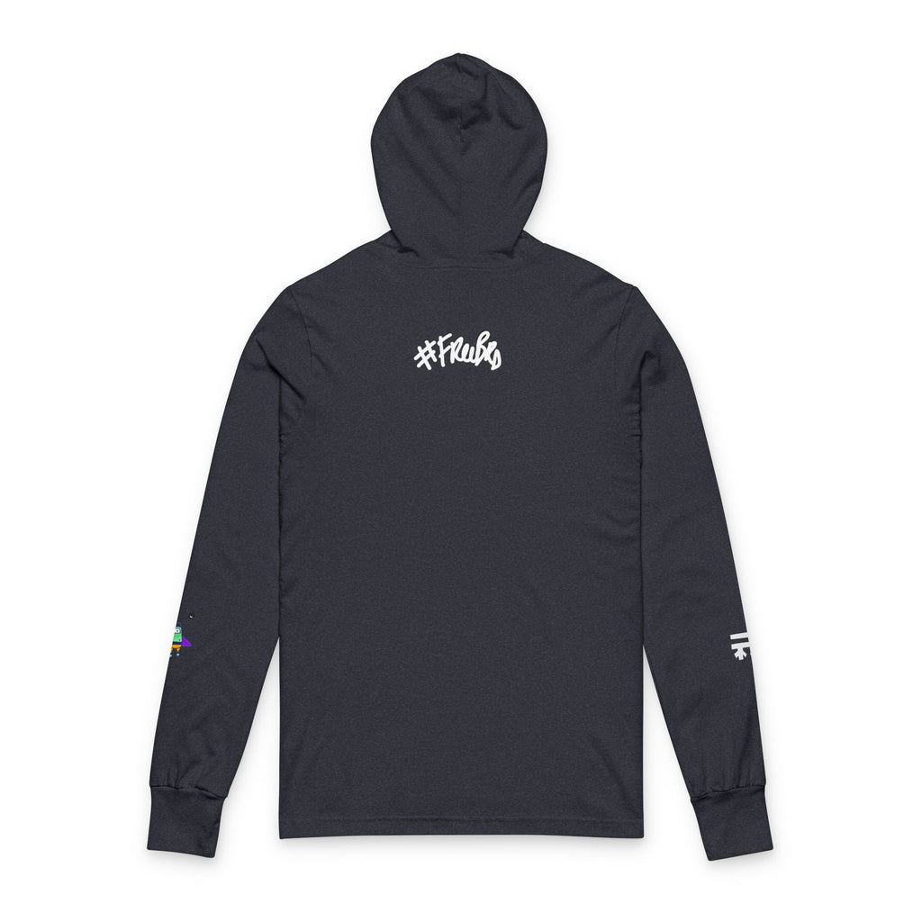 Outer Space Graphic Long Sleeve,  Hooded Active Streetwear