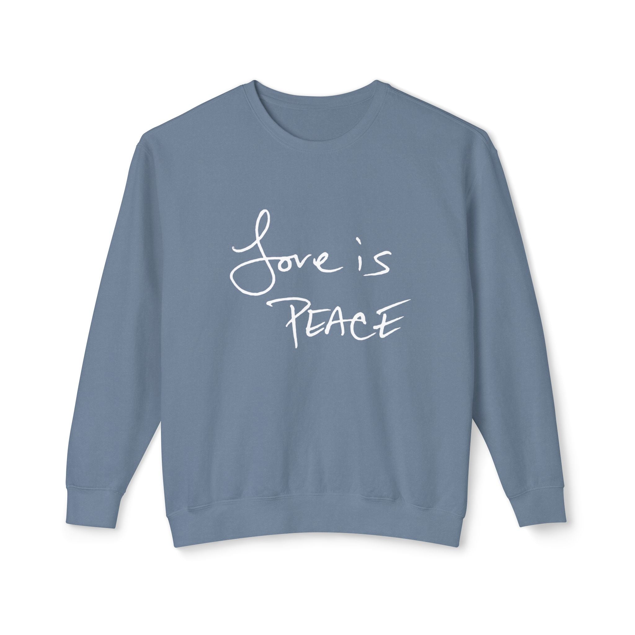 Love is Peace Activewear Crewneck Pullover Sweatshirt