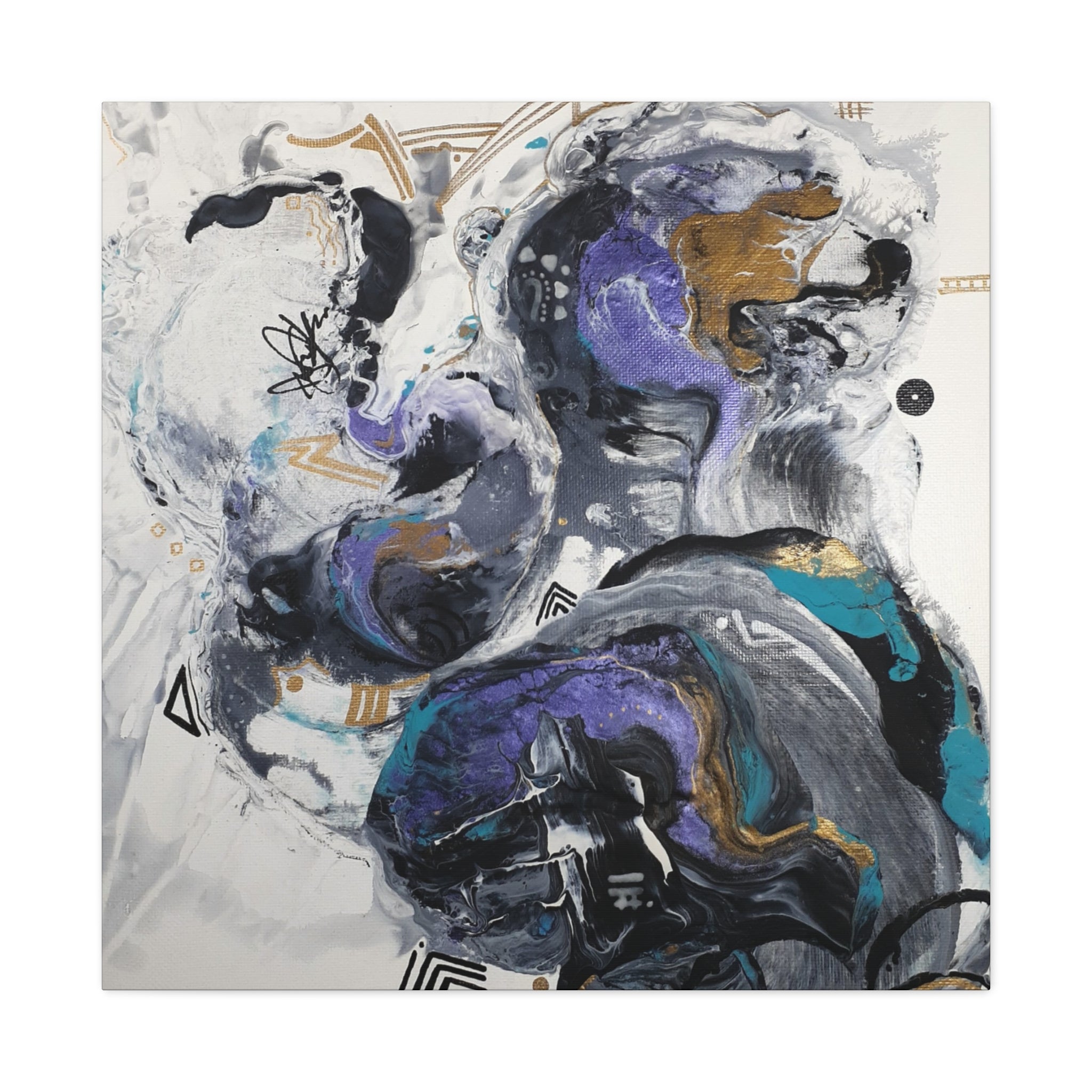 Contemporary Abstract Canvas Wall Artwork