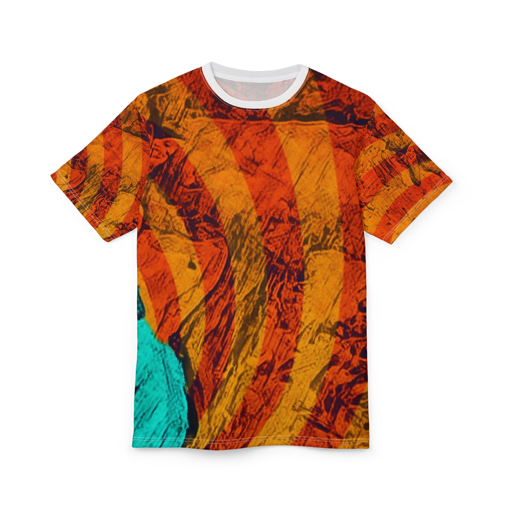 Vibrant Abstract Casual Wear