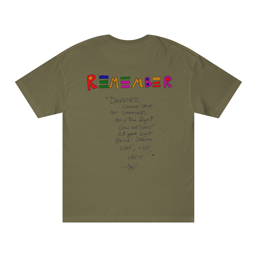 Spread Love Daily Positive Message Tee, Casual Everyday Apparel