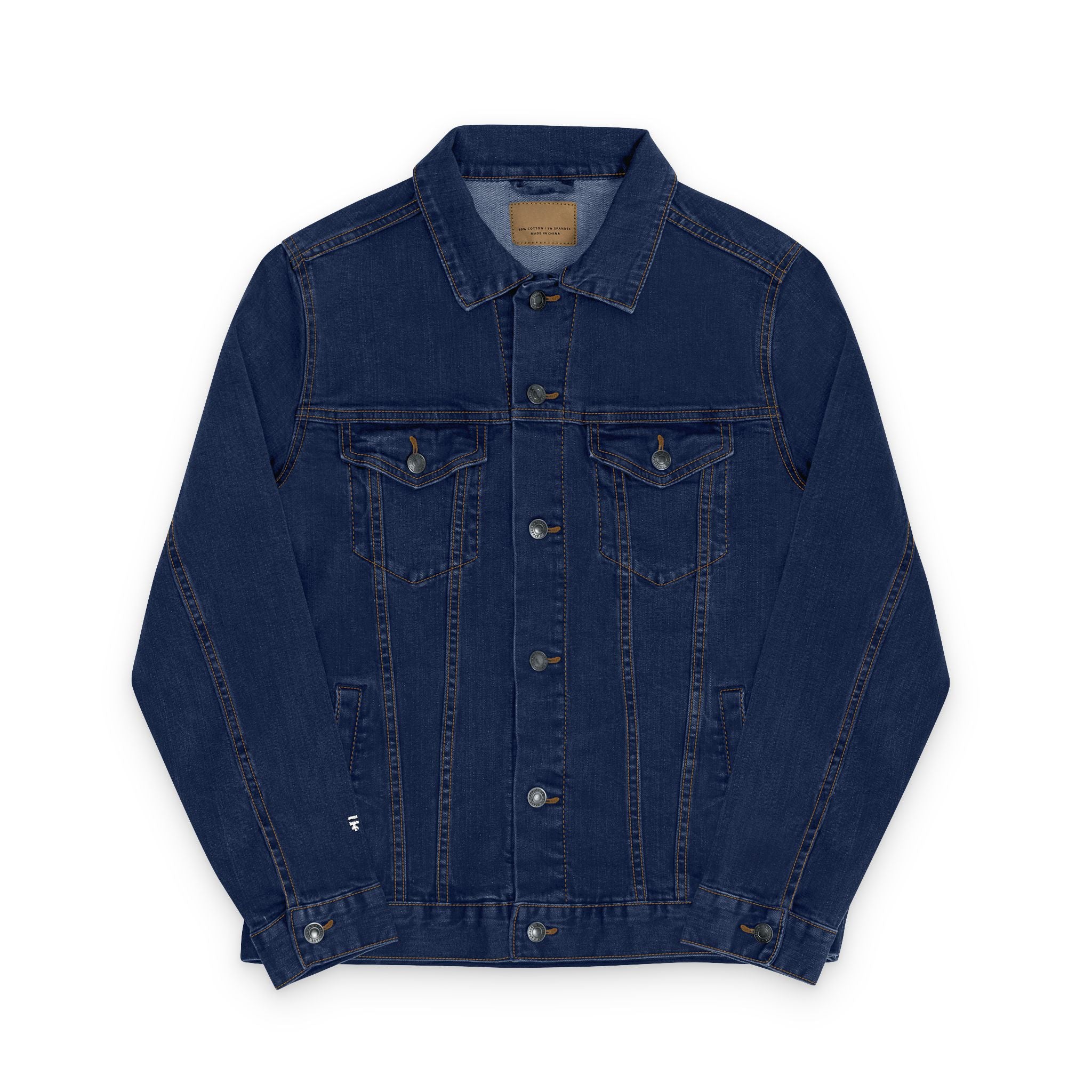 Denim Jacket, Trendy Stylish Casual Active Outerwear