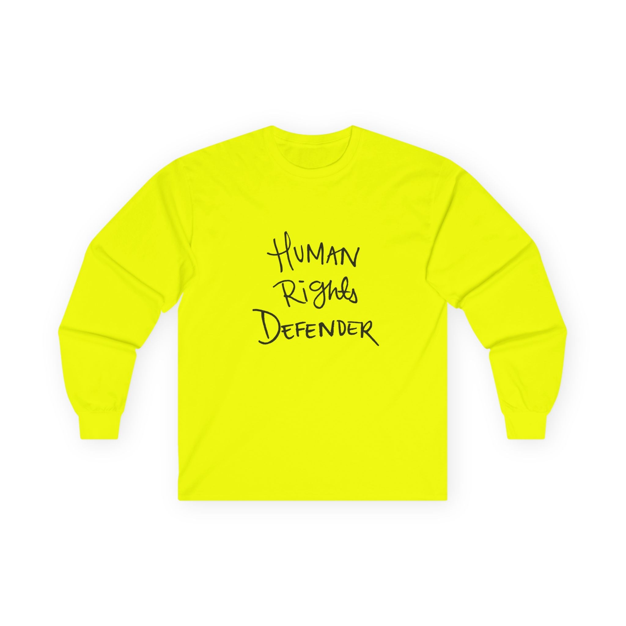 Human Rights Defender Long Sleeve Tee