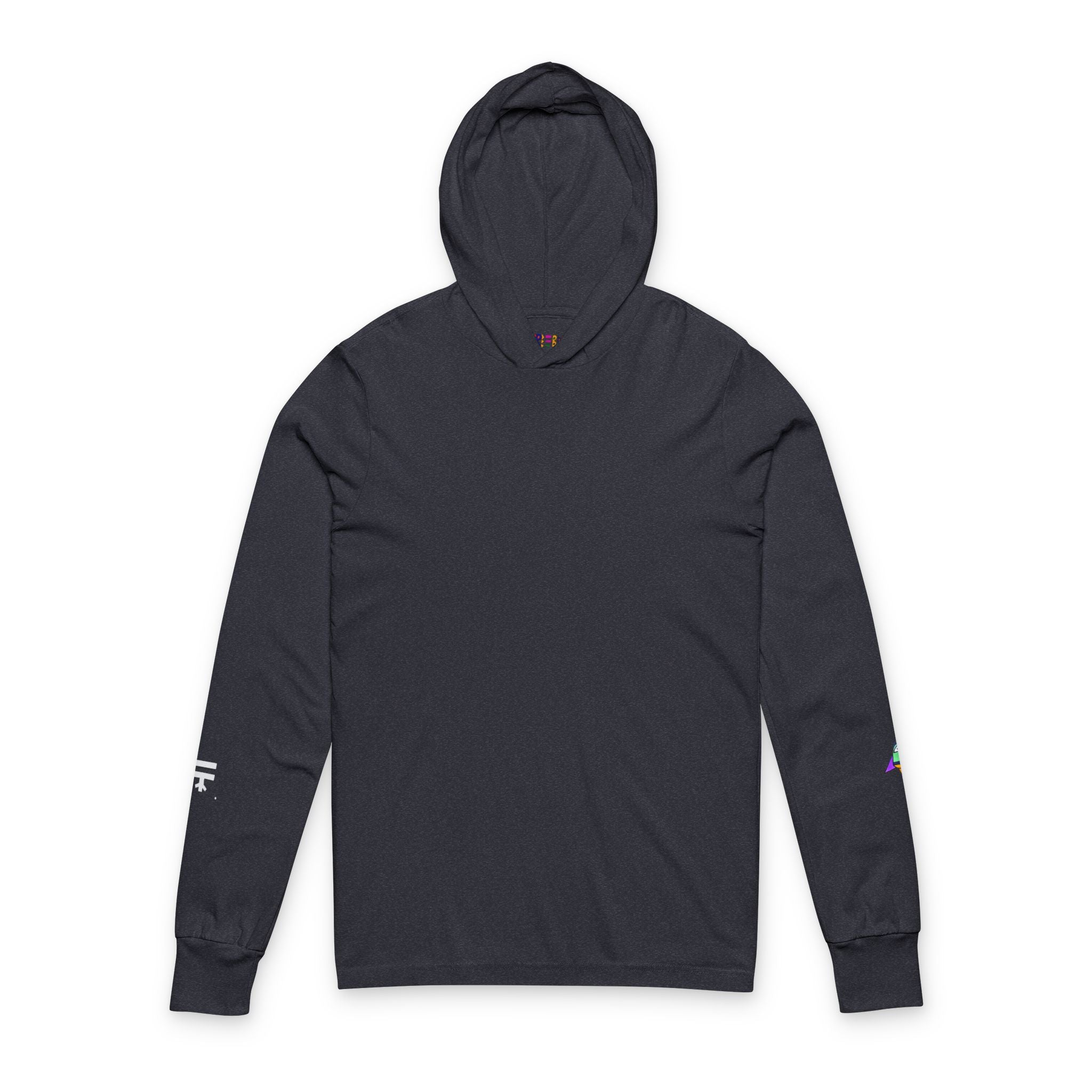 Outer Space Graphic Long Sleeve,  Hooded Active Streetwear