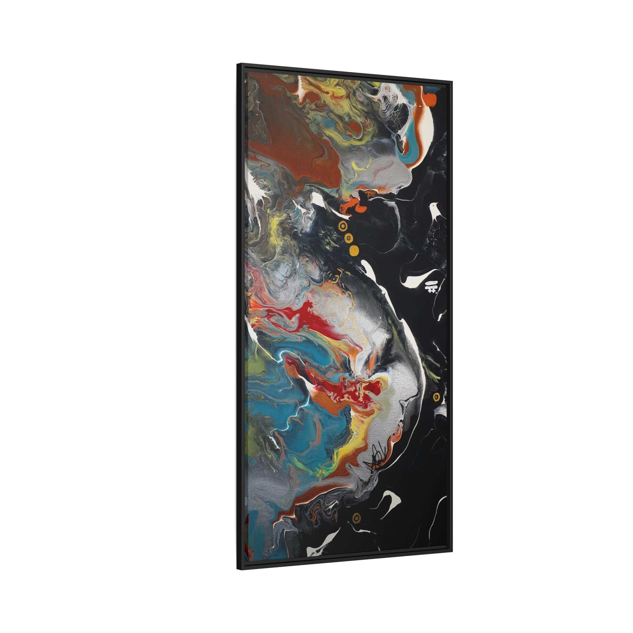 Silver Bird Modern Abstract Canvas Wall Art Decor