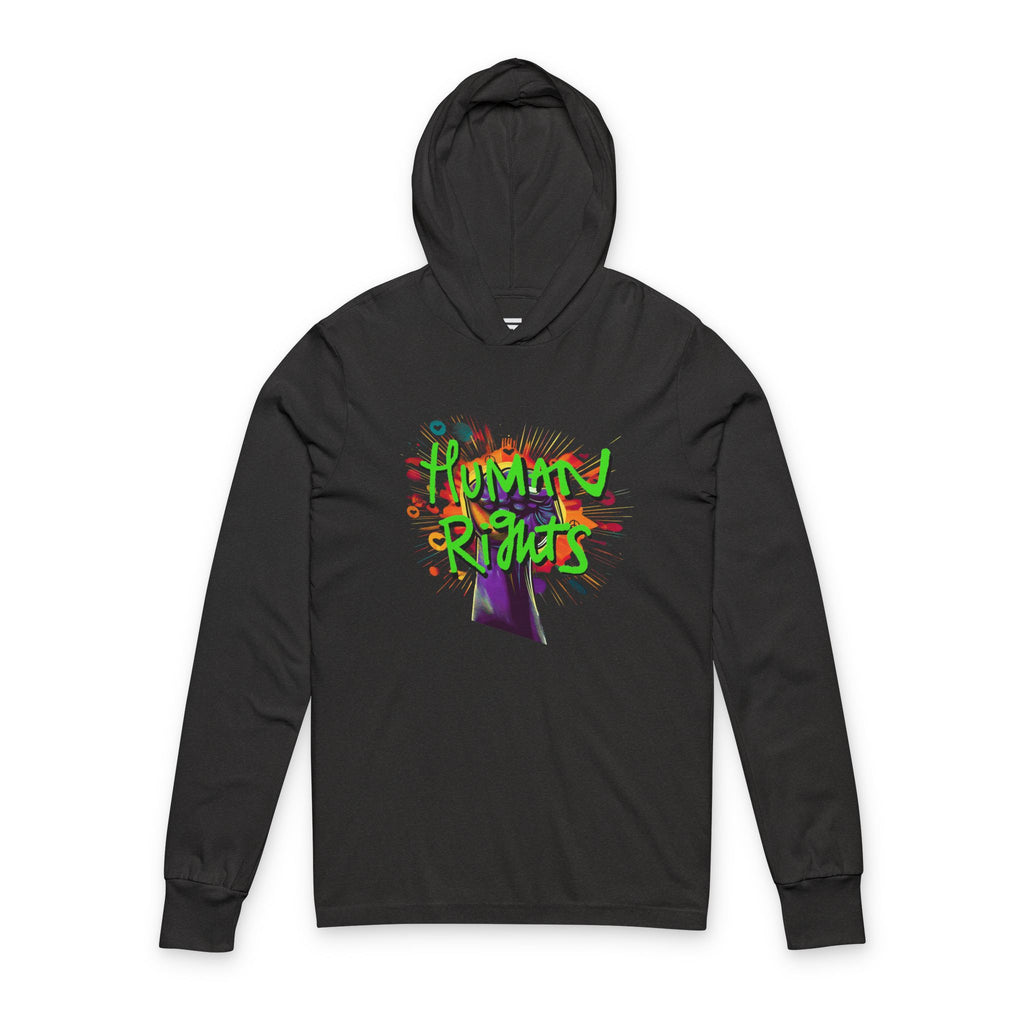 Human Rights Graffiti Hooded Tee