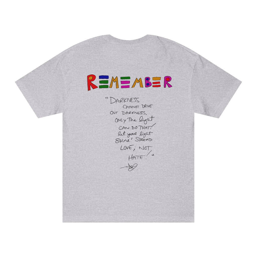 Spread Love Daily Positive Message Tee, Casual Everyday Apparel