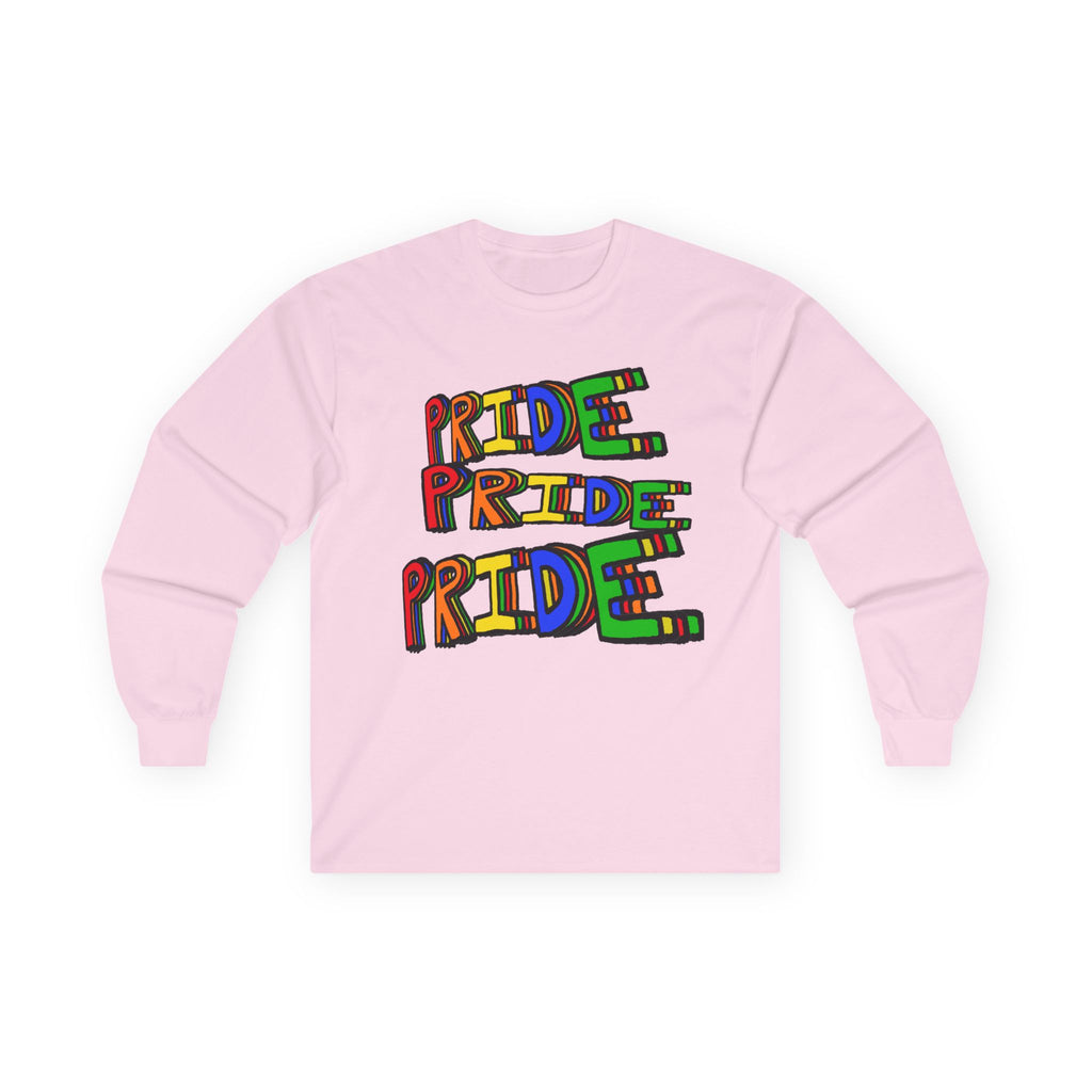 Pride Rainbow Graphic Long Sleeve Tee