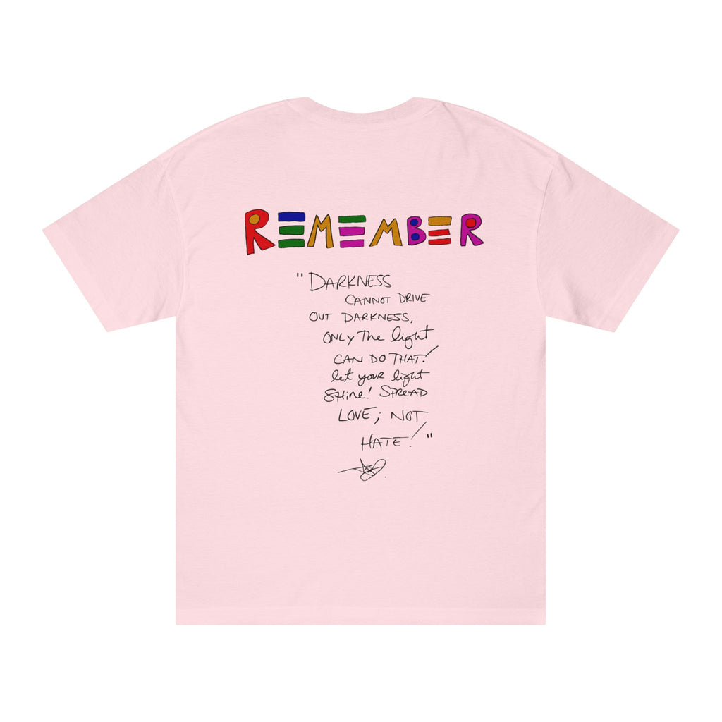 Spread Love Daily Positive Message Tee, Casual Everyday Apparel