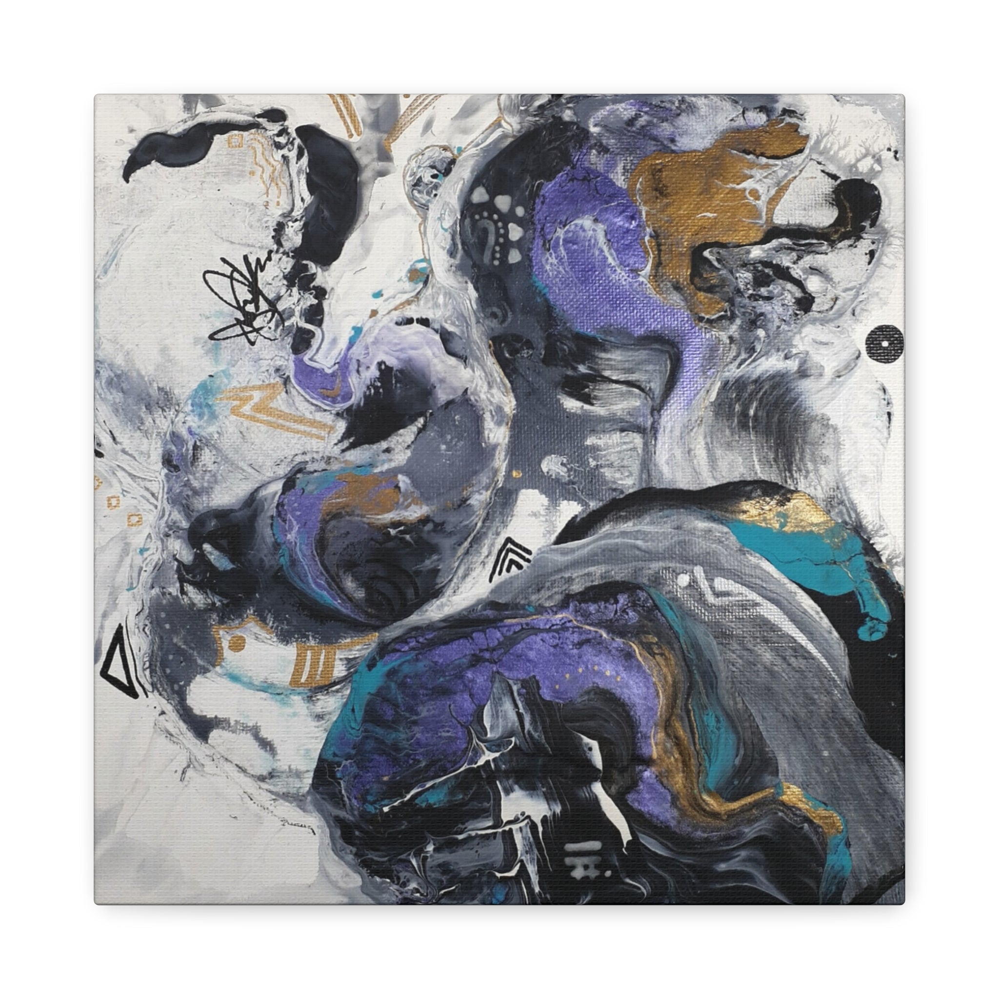 Contemporary Abstract Canvas Wall Artwork