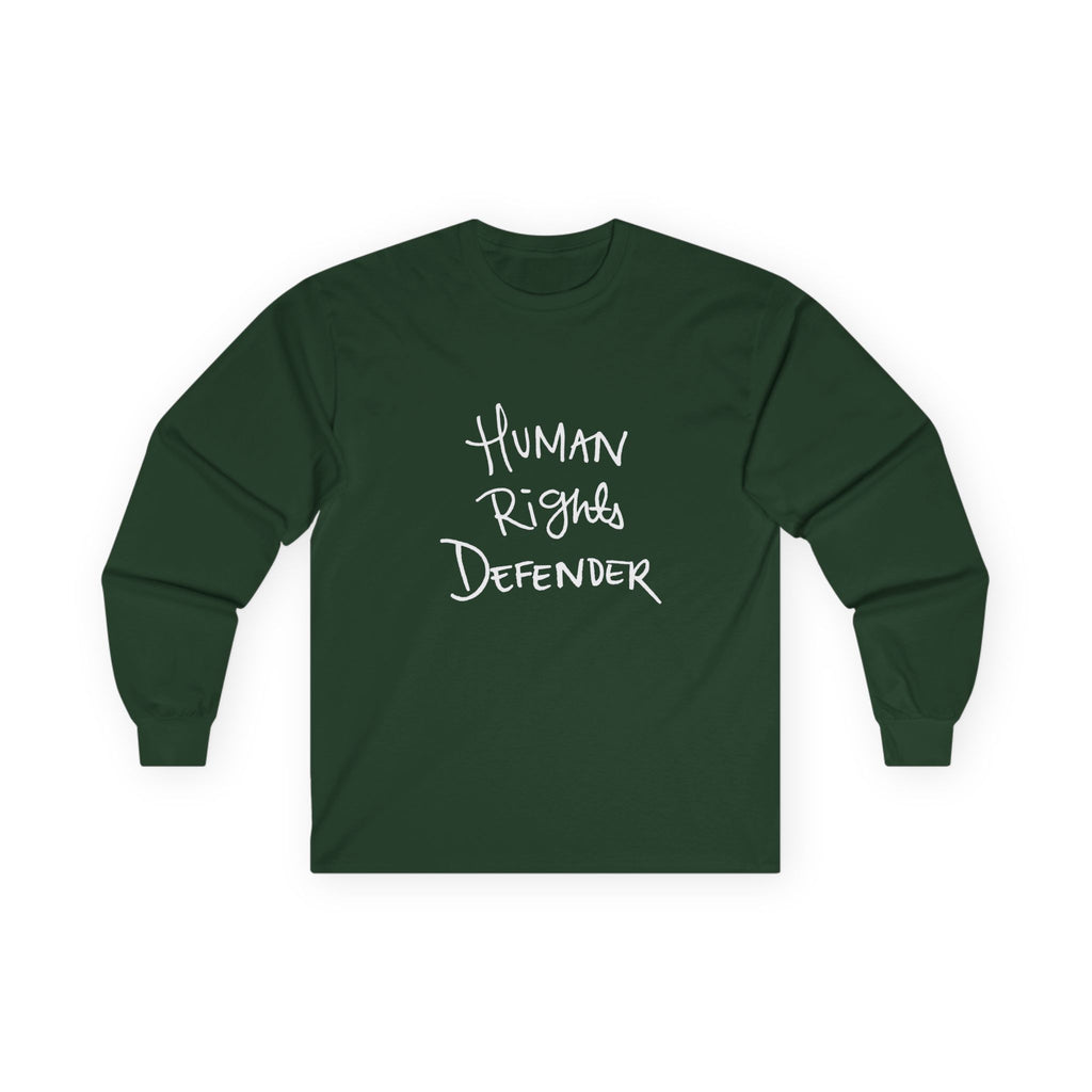 Human Rights Defender Long Sleeve Tee