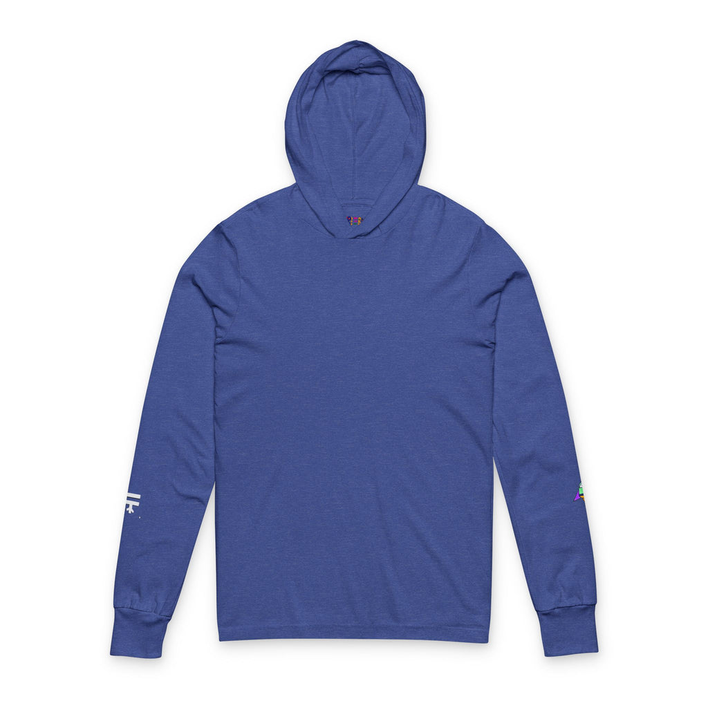 Outer Space Graphic Long Sleeve,  Hooded Active Streetwear