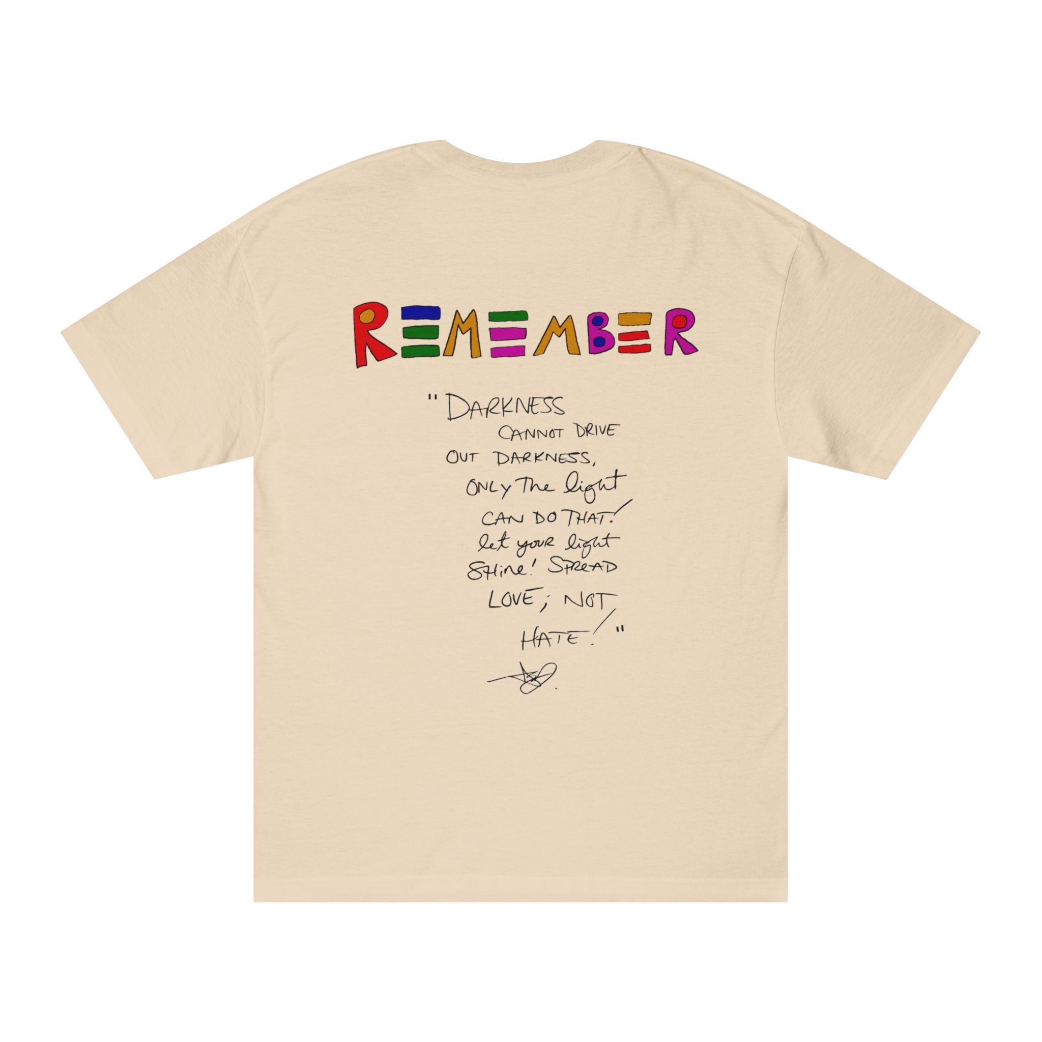 Spread Love Daily Positive Message Tee, Casual Everyday Apparel