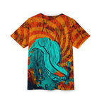 Vibrant Abstract Casual Wear