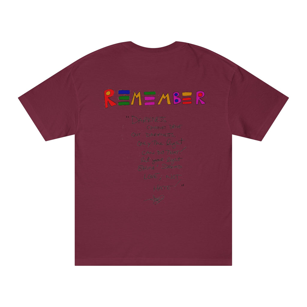Spread Love Daily Positive Message Tee, Casual Everyday Apparel