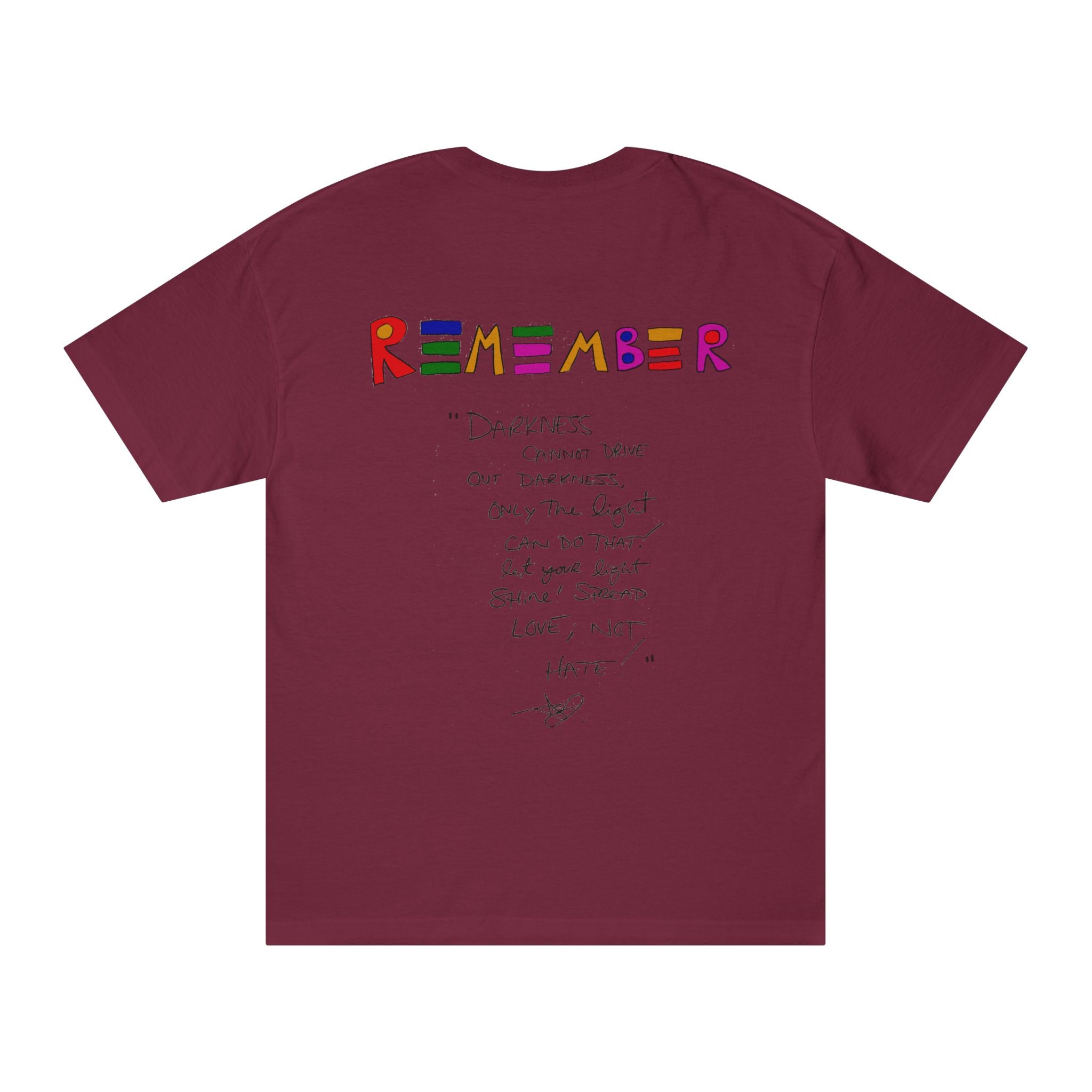 Spread Love Daily Positive Message Tee, Casual Everyday Apparel