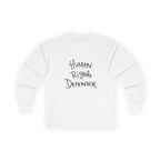 Human Rights Defender Long Sleeve Tee