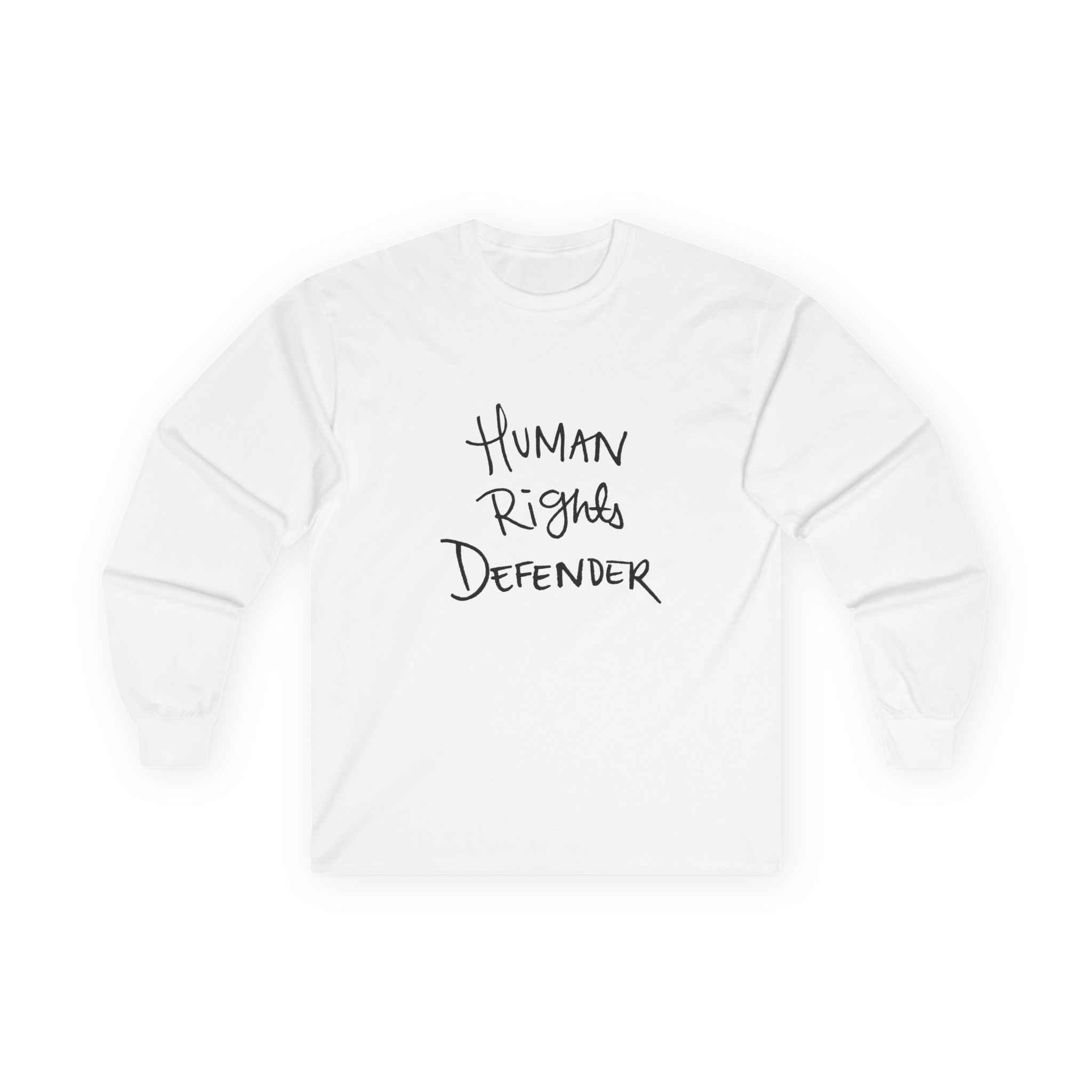 Human Rights Defender Long Sleeve Tee