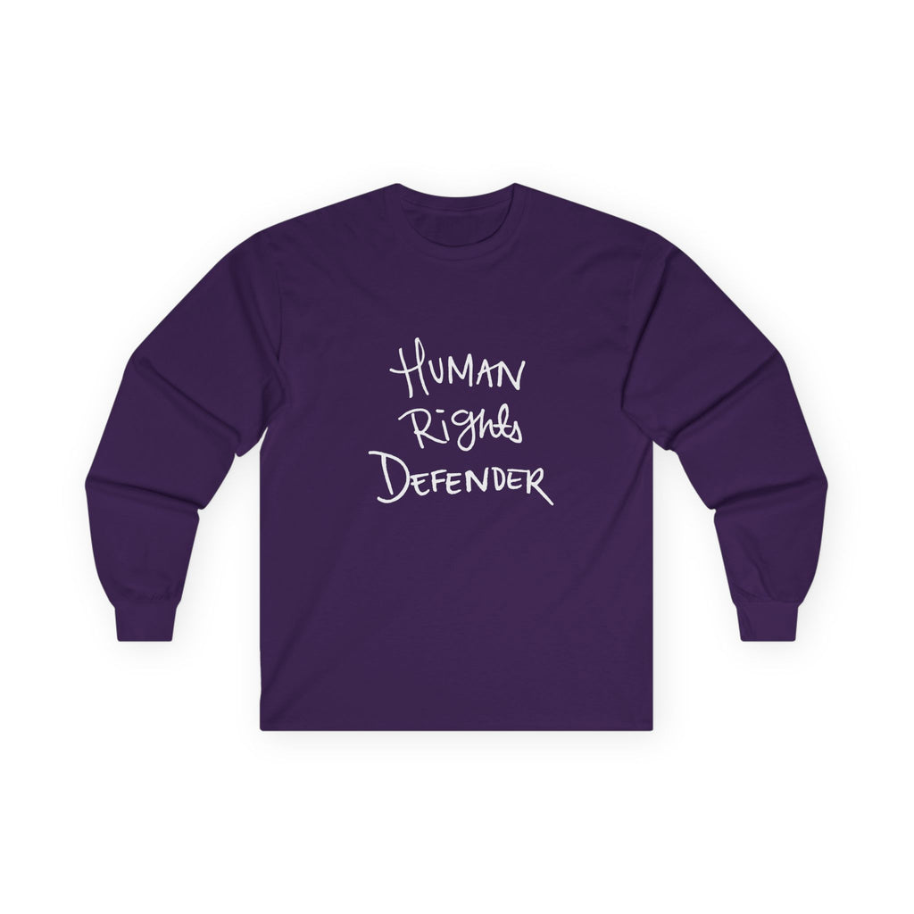 Human Rights Defender Long Sleeve Tee