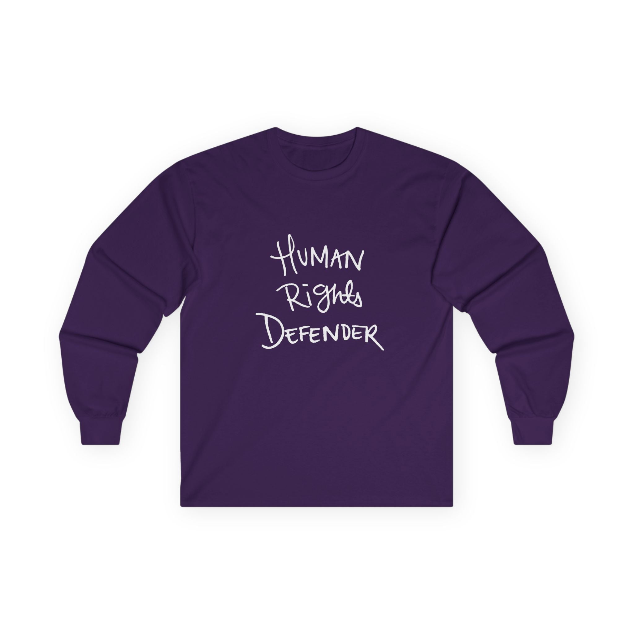 Human Rights Defender Long Sleeve Tee