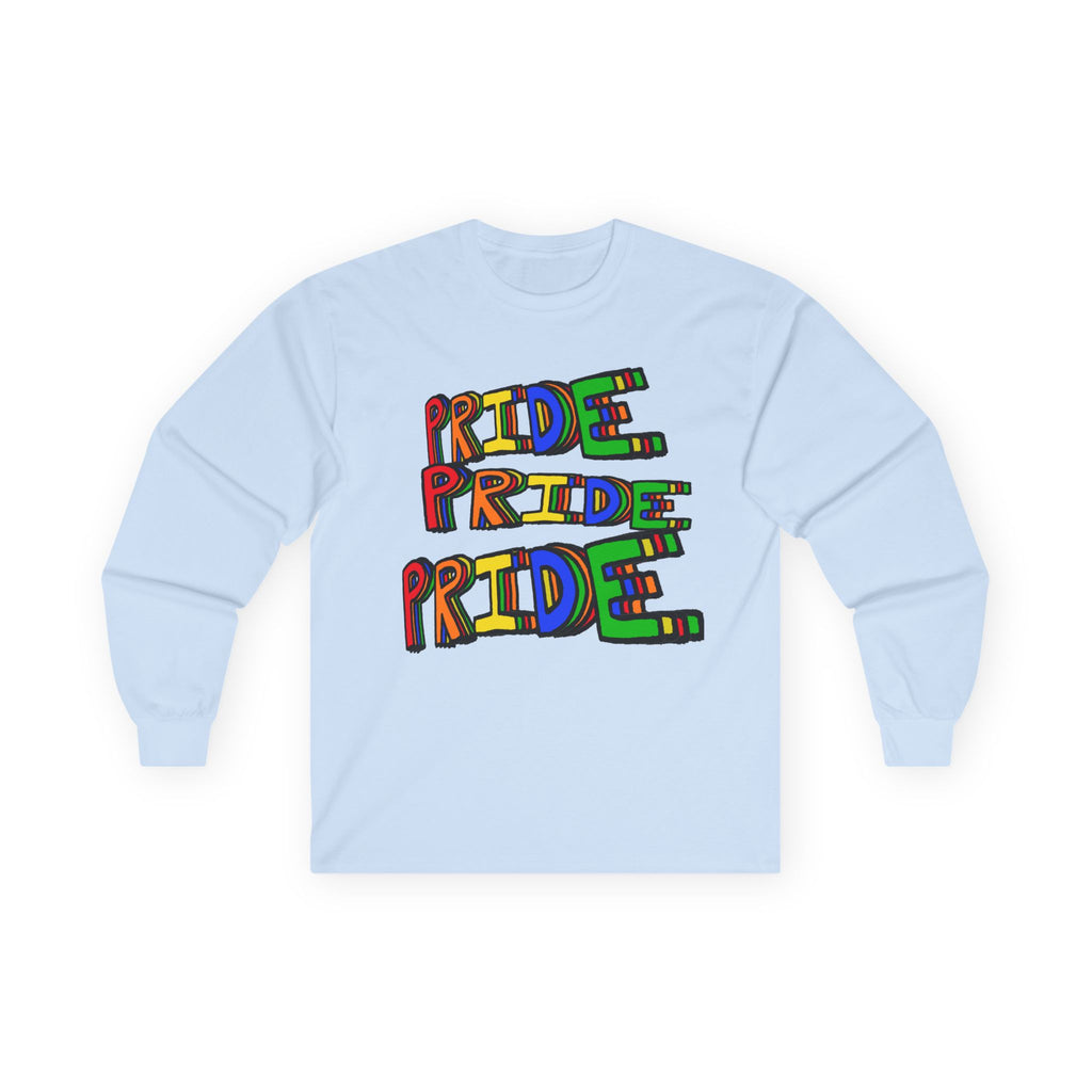 Pride Rainbow Graphic Long Sleeve Tee