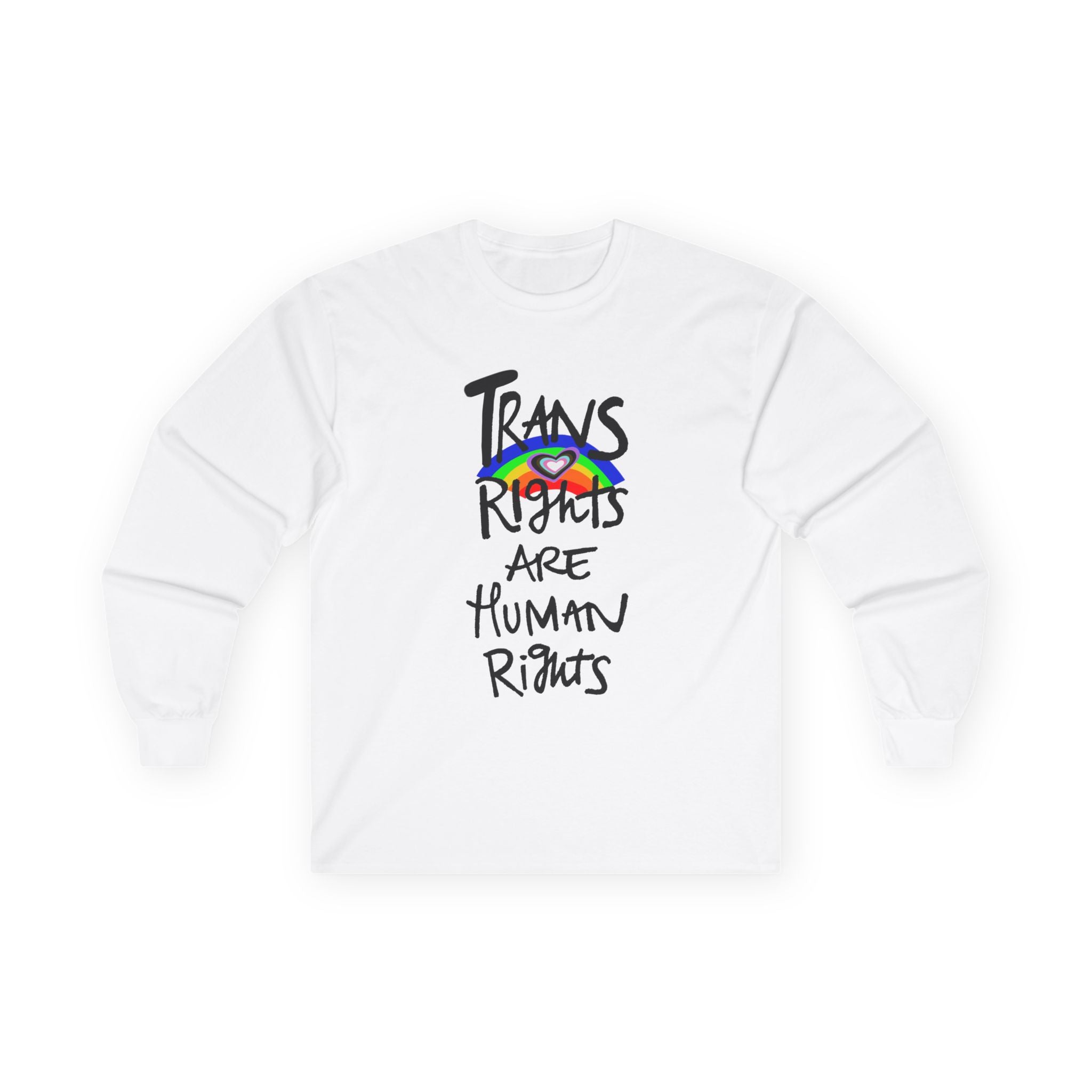 Trans Pride Advocacy Long Sleeve Tee