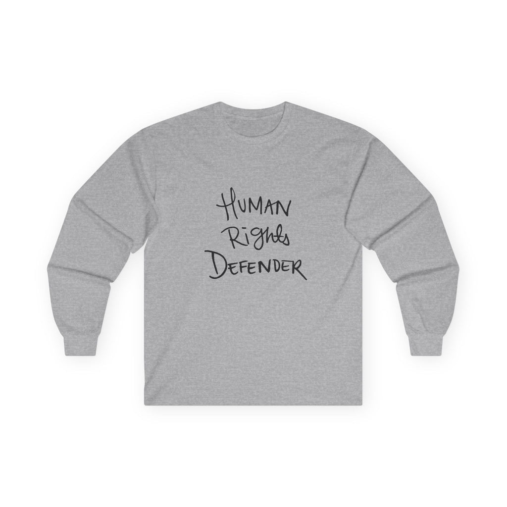 Human Rights Defender Long Sleeve Tee