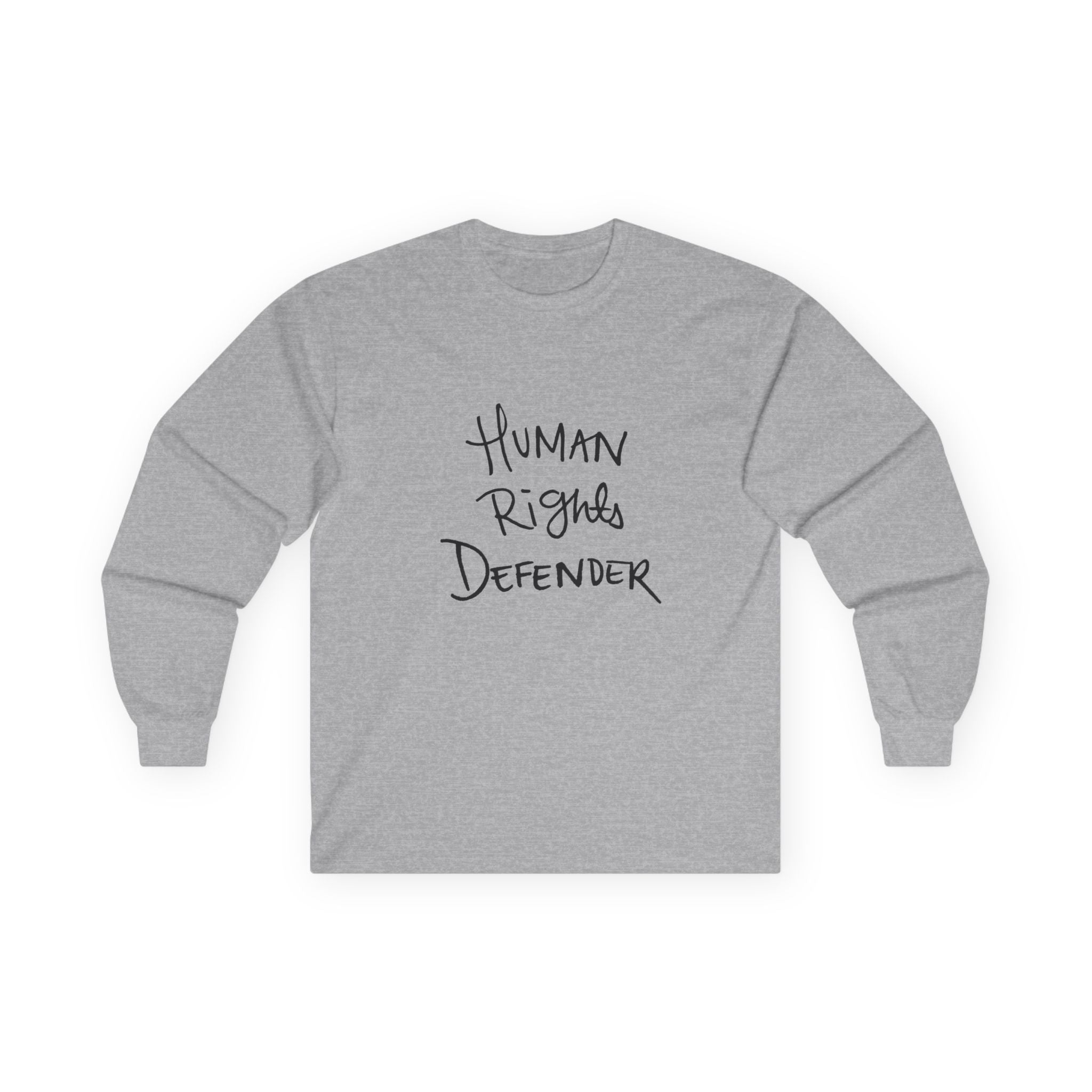 Human Rights Defender Long Sleeve Tee