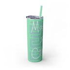 Skinny Tumbler with Straw — Making Positive Changes