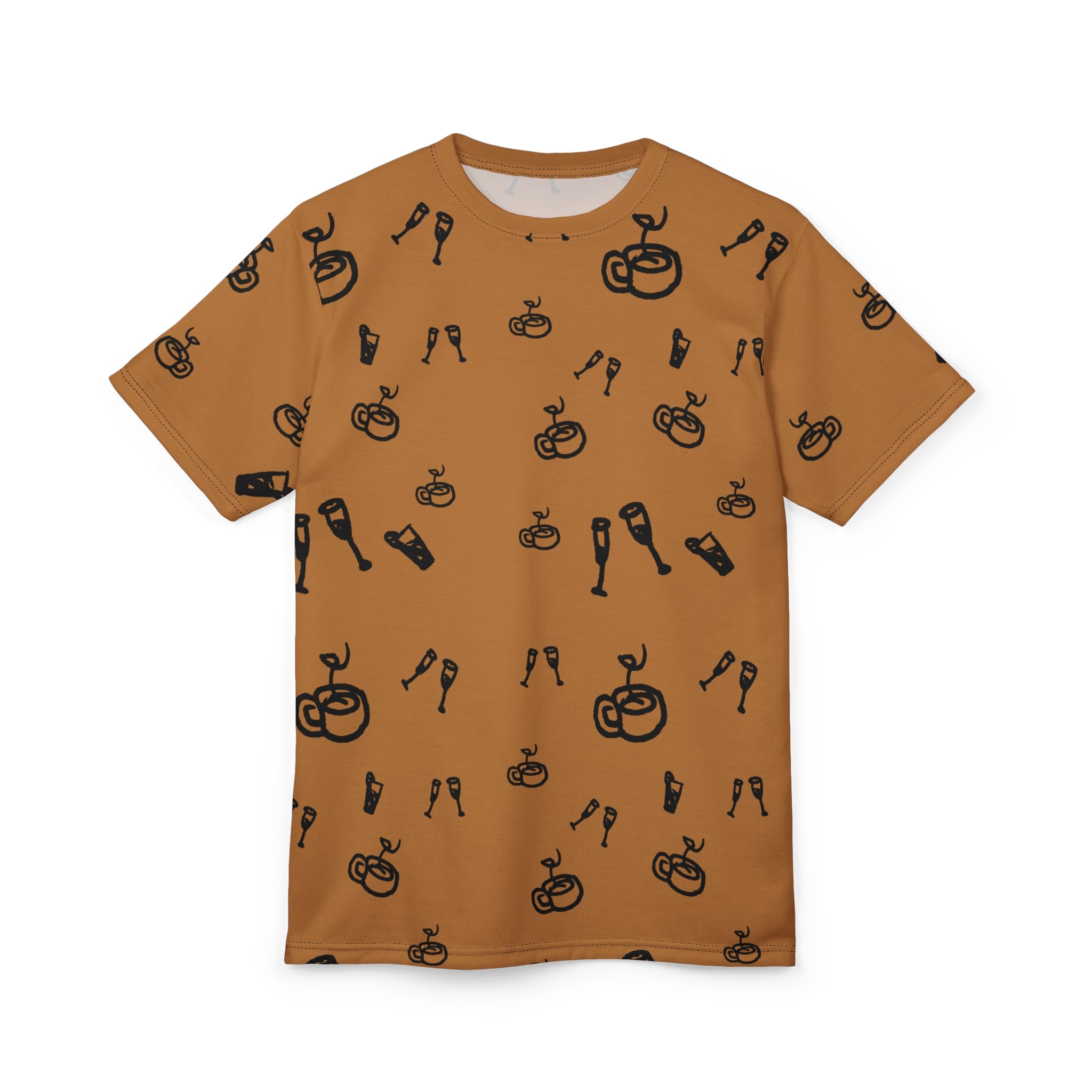 Classy, Comfy, Coffee Tea and Wine Drink Apparel Clothing