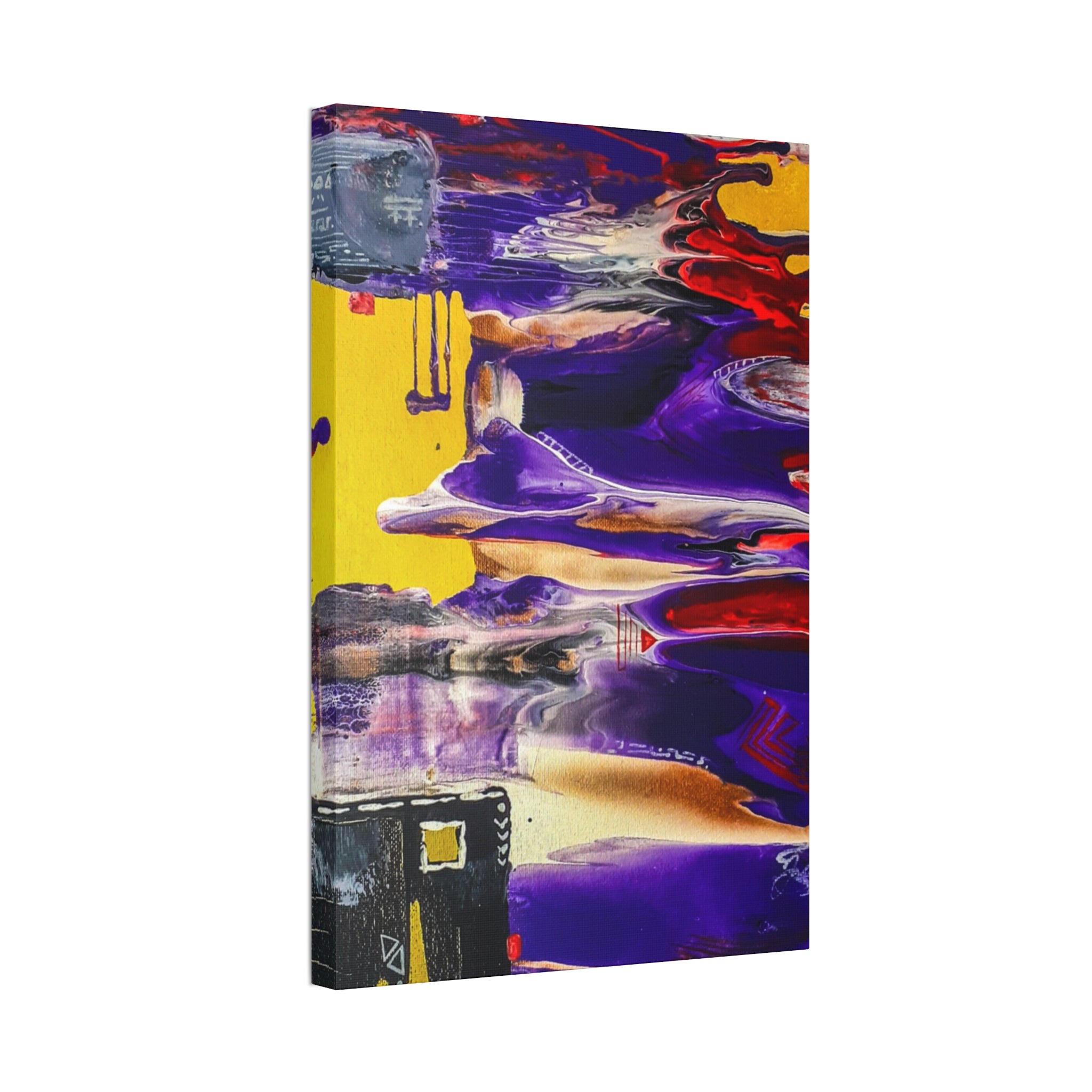Vibrant Tribal Abstract Canvas Art Wall Décor