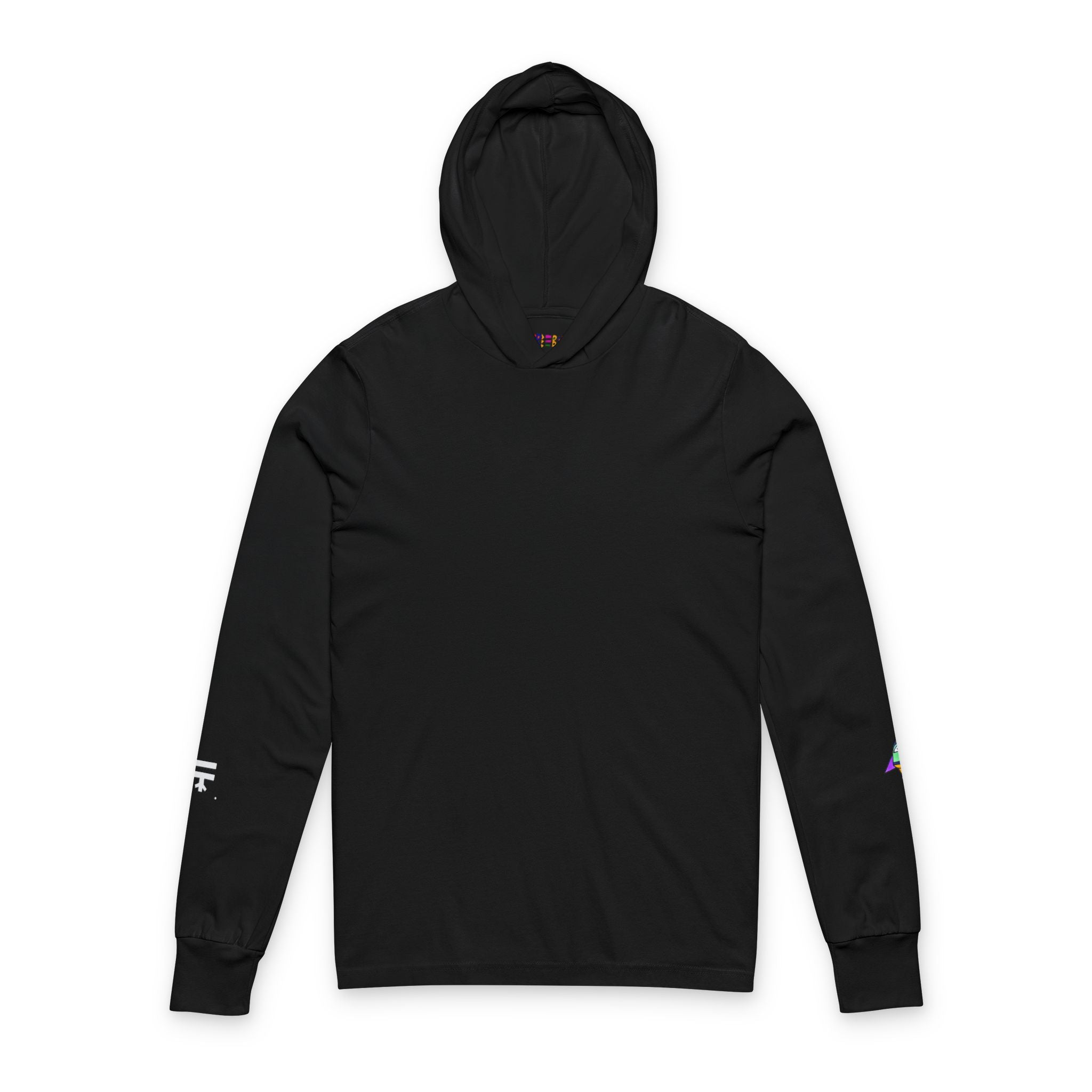 Outer Space Graphic Long Sleeve,  Hooded Active Streetwear