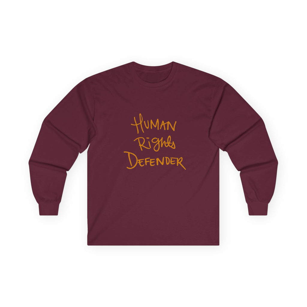 Human Rights Defender Long Sleeve Tee