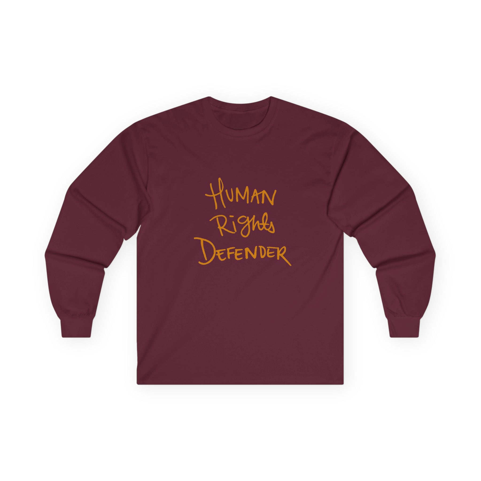 Human Rights Defender Long Sleeve Tee
