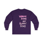 Women's Rights Are Human Rights Long Sleeve Tee