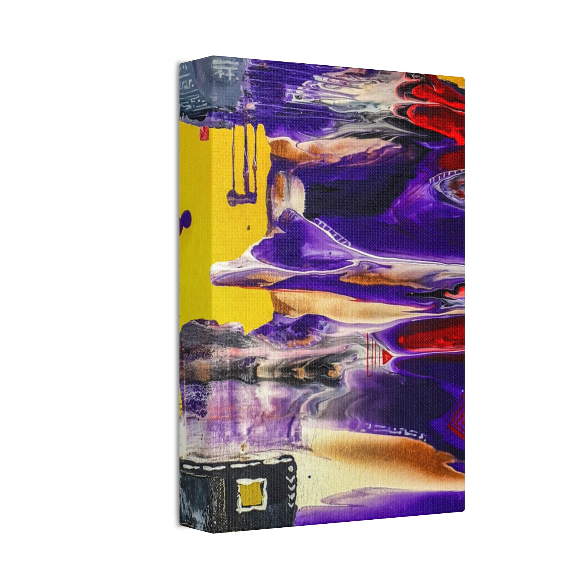 Vibrant Tribal Abstract Canvas Art Wall Décor