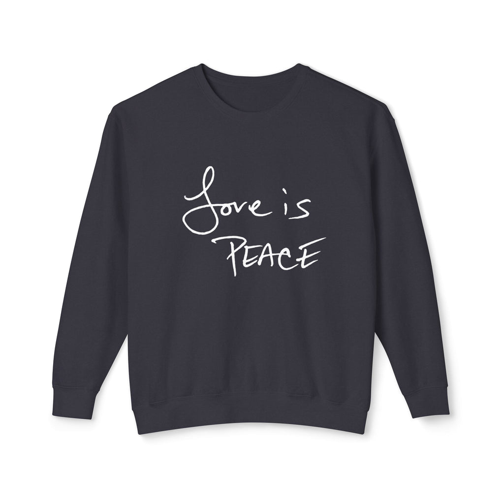 Love is Peace Activewear Crewneck Pullover Sweatshirt