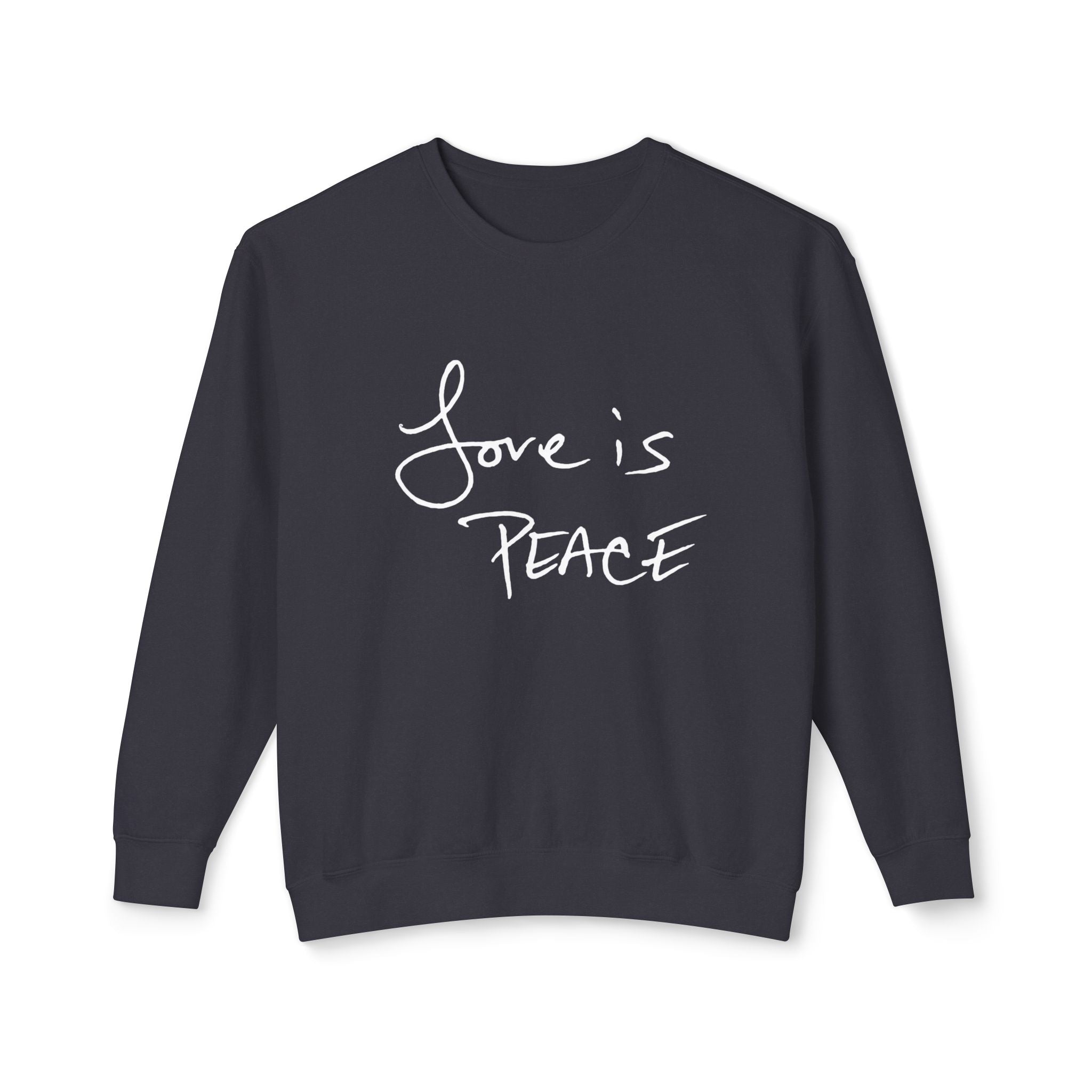 Love is Peace Activewear Crewneck Pullover Sweatshirt