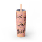 Skinny Tumbler with Straw — Making Positive Changes