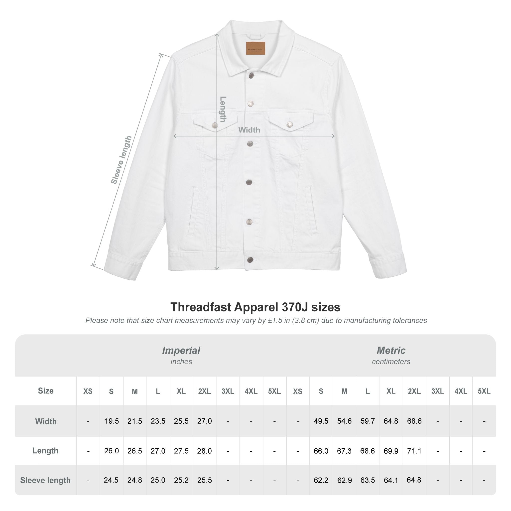 Graphic Logo Embroidered Denim Jacket Casual Street Style