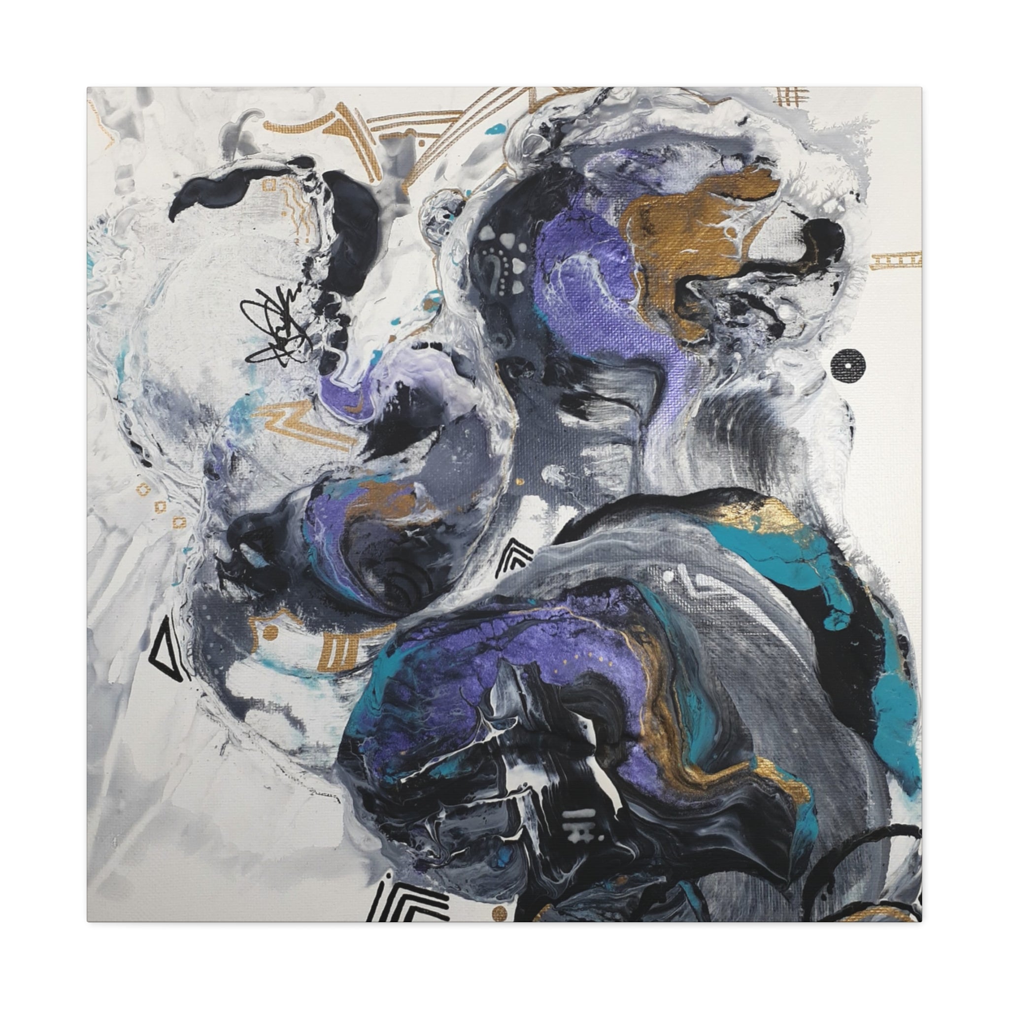 Contemporary Abstract Canvas Wall Artwork