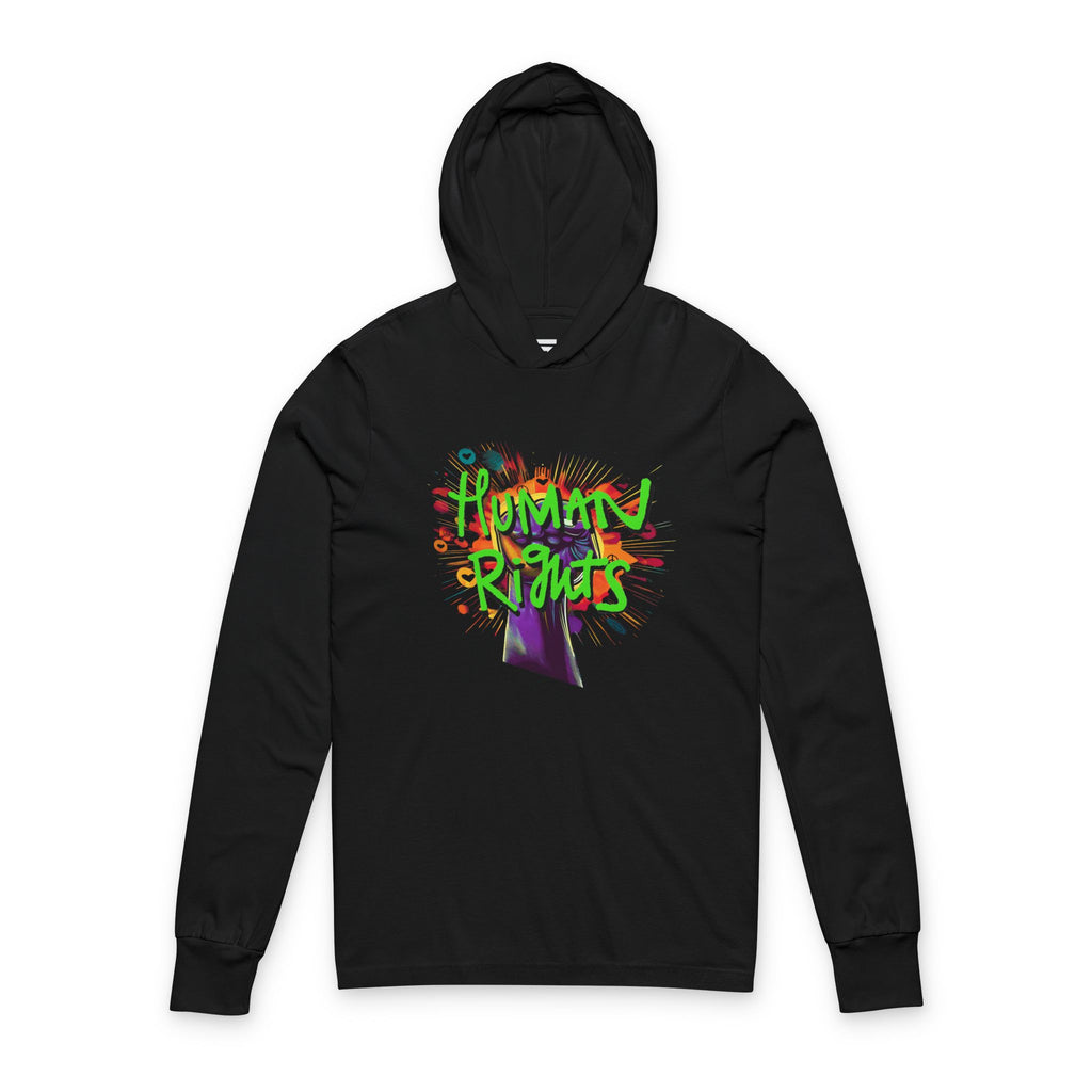 Human Rights Graffiti Hooded Tee